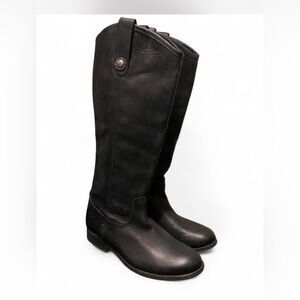 Frye Black Over the Knee Boots